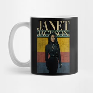 Janet Jackson // Aesthetic 80s Vintage Style // Mug